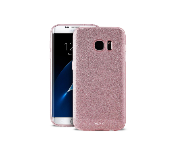 Etui Glitter Shine do Samsung Galaxy S8+ różowe - 1385584 - zdjęcie 2